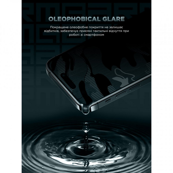  Защитное стекло ArmorStandart Infinity Black Icon 275D для iPhone 16 Pro Max (ARM80302)