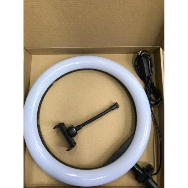  Кільцева лампа Fill Light LED 33cm Black (M-33)