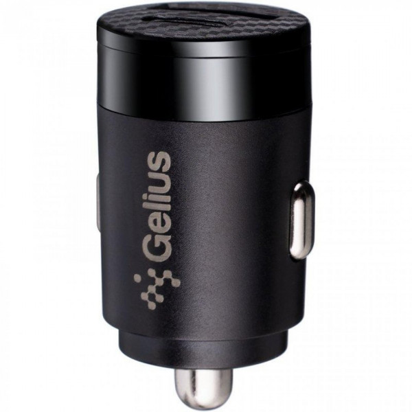  Автомобільний зарядний пристрій Gelius Inch Twix USB+Type-C 35W Black (GP-CC010)