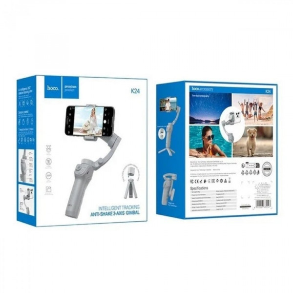  Стабілізатор Hoco K24 3-axis Smart Gimbal Gray