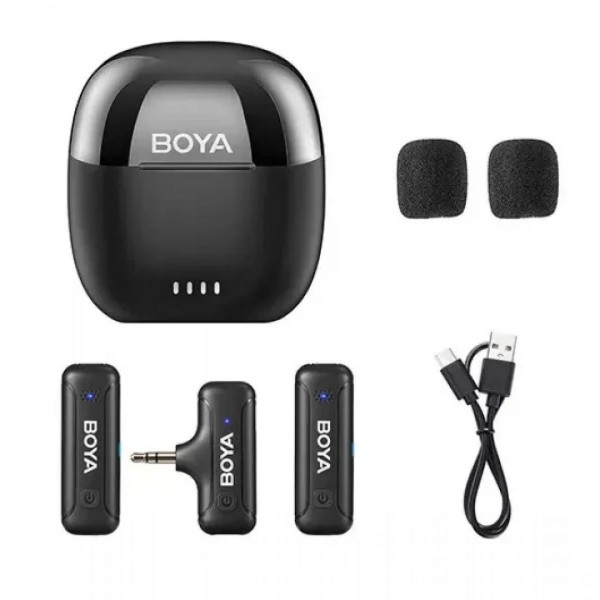  Мікрофон Boya BY-WM3T-M2 charging case
