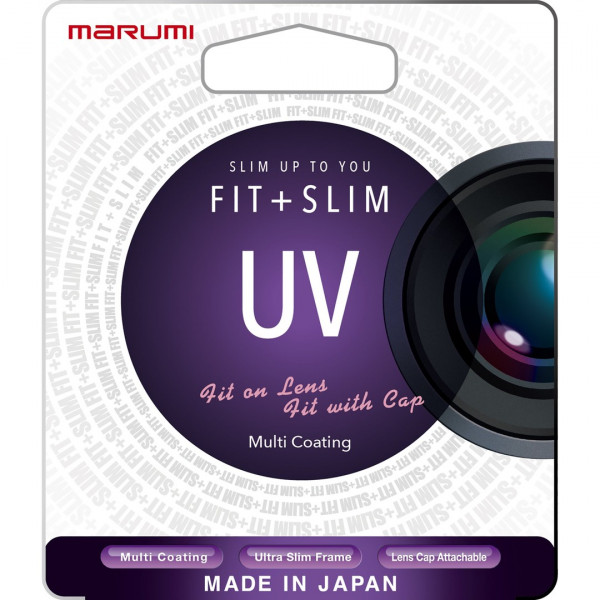  Світлофільтр захисний Marumi FIT+SLIM MC UV (CL) 58 мм