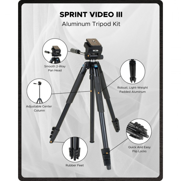  Штатив відео Slik Video Sprint III