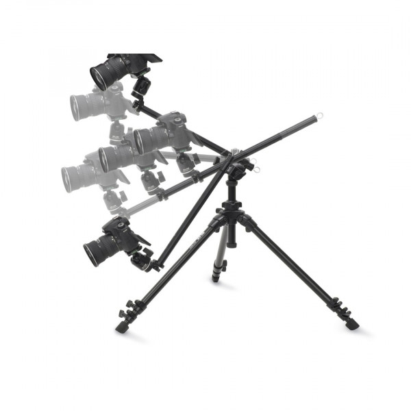  Штатив професійний Slik Pro AL-324 BH4+Горизонтальна штанга Slik Sliding Arm II