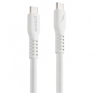  Кабель Proove Eternal Type-C to Type-C 60W (2m) White (CCET60002222)