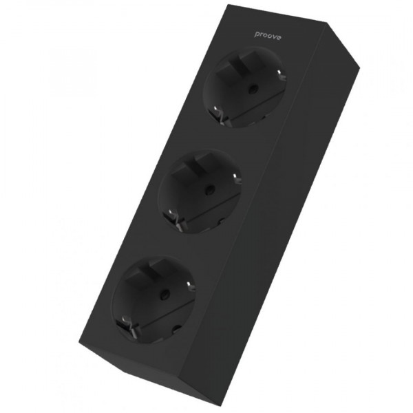 Мережевий фільтр Proove Magnet Strip (3xAC) 16m Black (PSMS25000001)