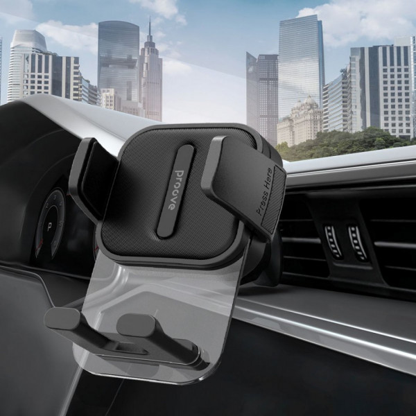  Автомобільний тримач Proove Crystal Clamp Air Outlet Car Mount Black (CHCC00000001)