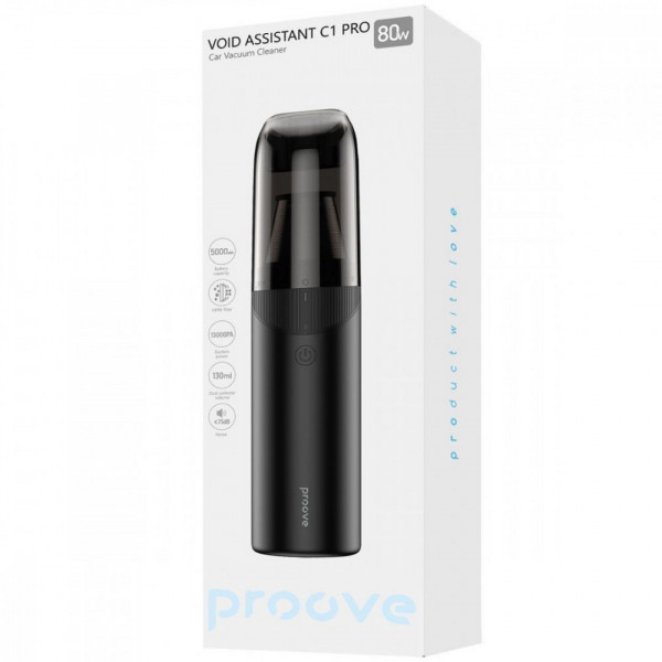  Портативний пилосос Proove Void Assistant С1 Pro (13000pa) Black (PAVC10751201)