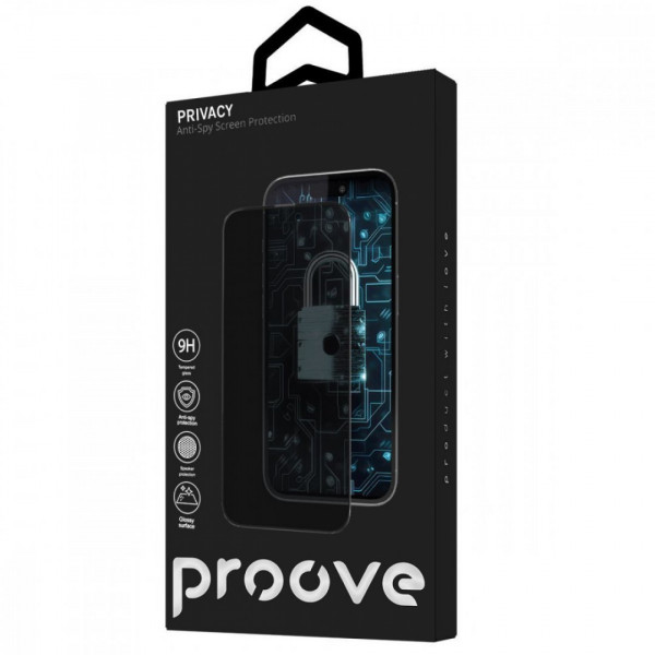  Захисне скло Proove Privacy для iPhone Xs Max/11 Pro Max Black (PGPPRI11PM01)