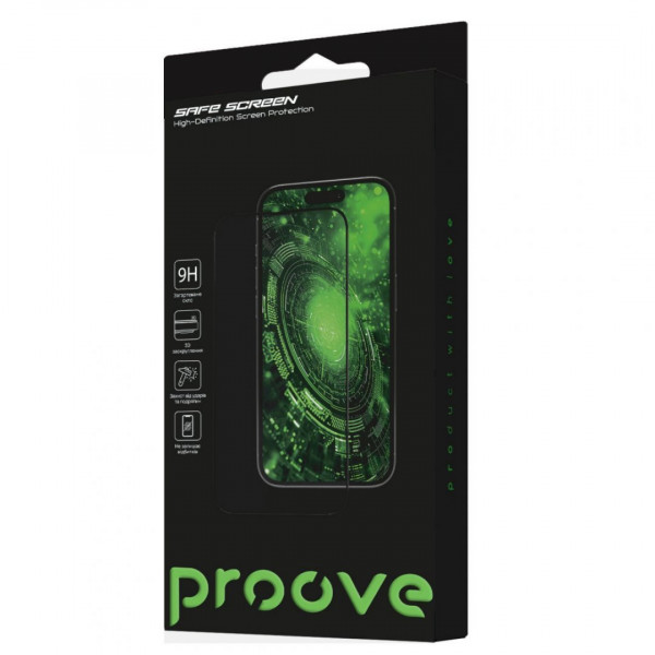  Захисне скло Proove Safe Screen для iPhone 17 Air (1pcs) Black (PGPSS1I17A01)