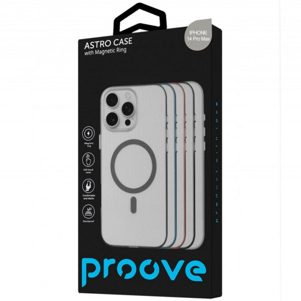  Чехол Proove Astro Case with Magnetic Ring для iPhone 15 Mint (PCASIP150009)