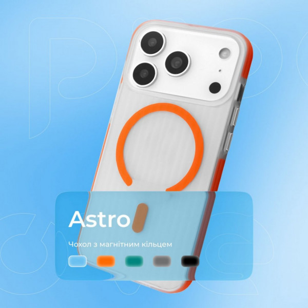  Чохол Proove Astro Case with Magnetic Ring для iPhone 16 Pro Mint (PCASIP16P009)