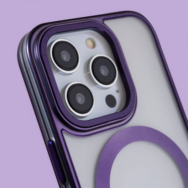  Чохол Proove Blur Case with Magnetic Ring для iPhone 13 Pro Deep Purple (PCBCIP13P004)