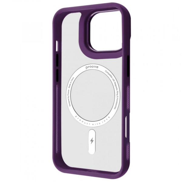  Чохол Proove Clear Essence Case with Magnetic Ring для iPhone 16 Pro Max Midnight Blue (PCCEIP16PM08)