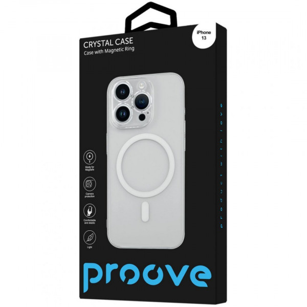  Чохол Proove Crystal Case with Magnetic Ring для iPhone 13 Brilliance (PCCCIP130059)