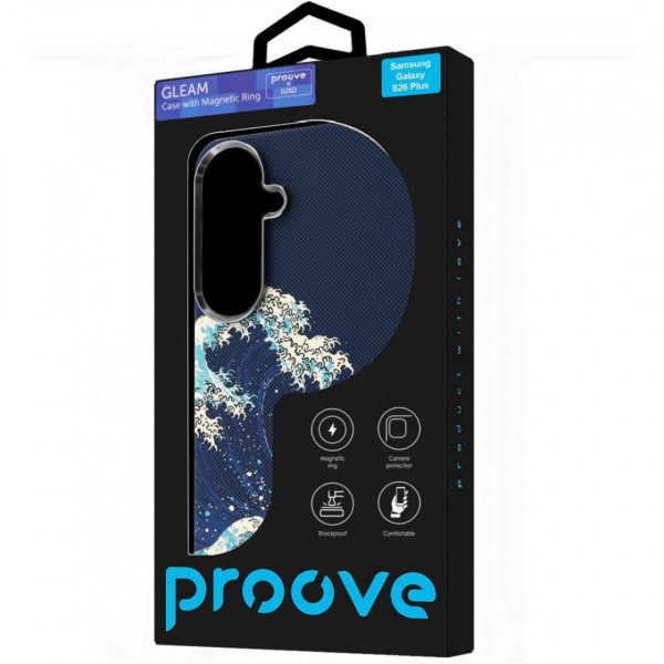  Чохол Proove Gleam Case with Magnetic Ring для Samsung Galaxy S26 Plus Purple Sunset (PCGCSGSP2668)