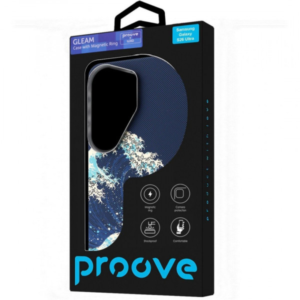  Чохол Proove Gleam Case with Magnetic Ring для Samsung Galaxy S26 Ultra Red Sunset (PCGCSGSU2675)