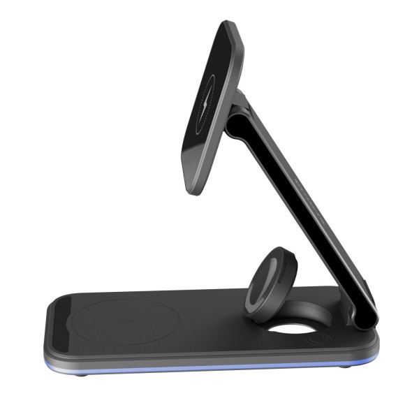  Беспроводное зарядное устройство Proove Energy Fold 3 in 1 Black (WSEF15010001)