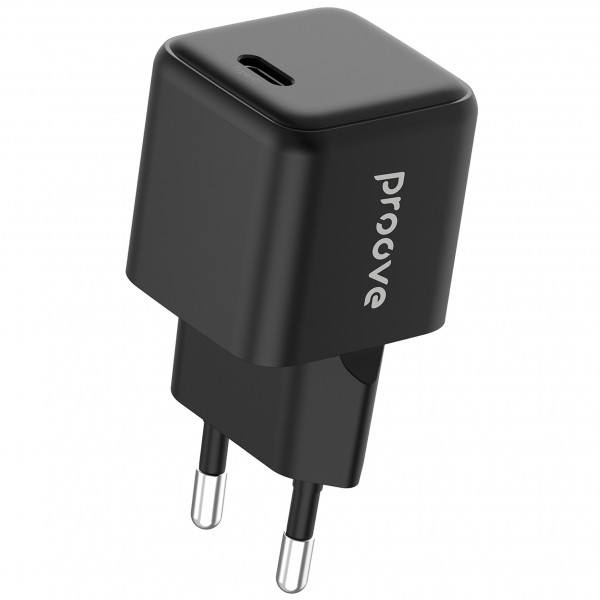  Мережевий зарядний пристрій Proove Pocket GaN 25W Type-C Black (WCPG25010201)