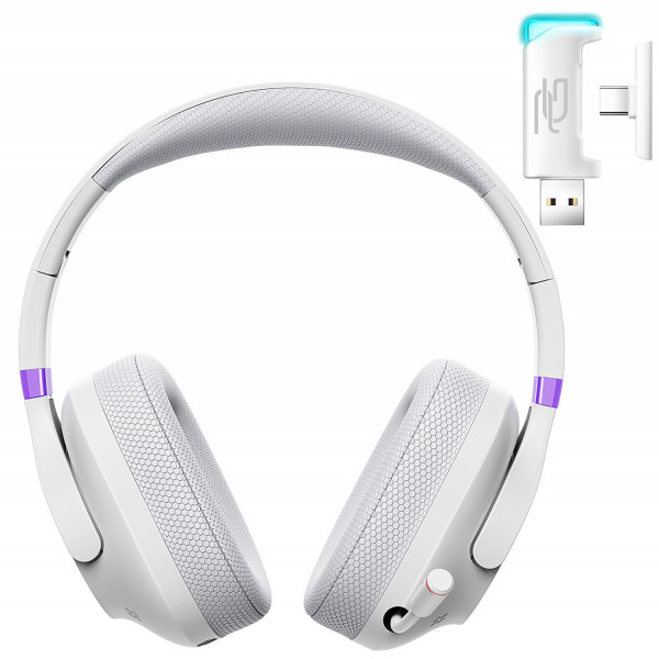  Бездротова ігрова гарнітура Proove Gaming Bliss Pro (APP) White (GHBLPPP10002)