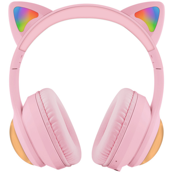  Беспроводные наушники Proove Kids LumiCat (APP) Pink (HPLC0001AP27)