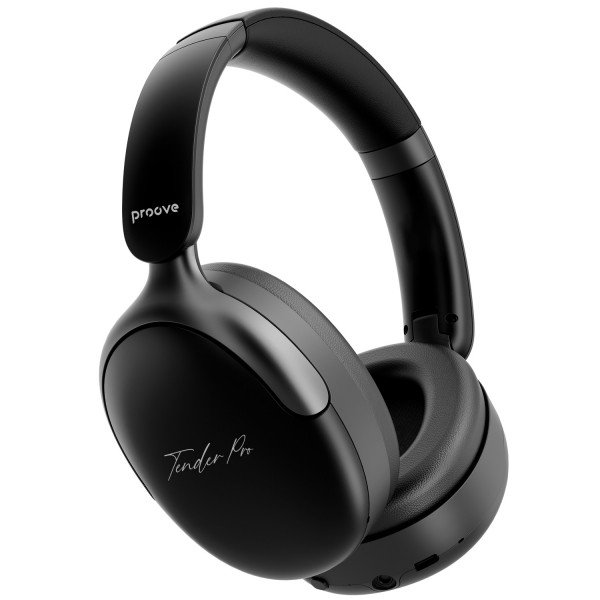  Бездротові навушники Proove Tender Pro with ANC (APP) Black (HPTP0001AP01)