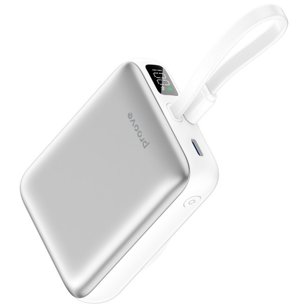  Павербанк Proove Neutron 225W 10000mAh Silver/White (PBNE22022206)