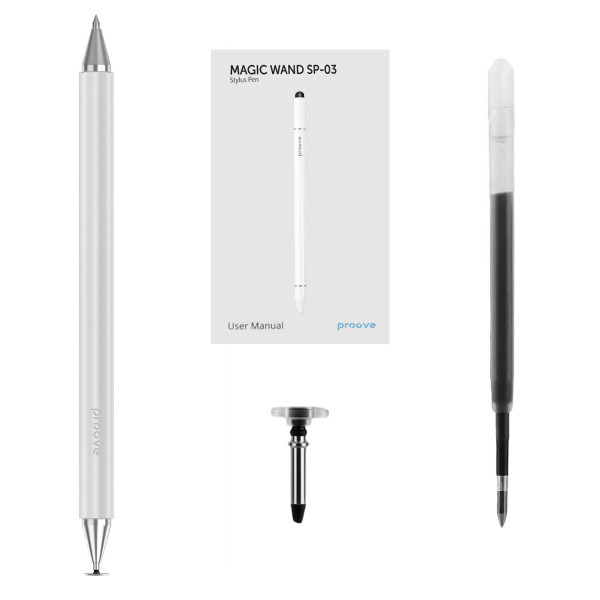  Стилус Proove Magic Wand SP-03 White (STS300000002)
