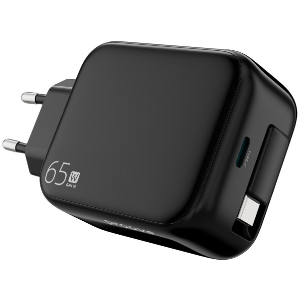  Мережевий зарядний пристрій Proove Fixtape GaN 65W (Type-C) Black (WCFP65010201)