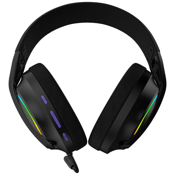  Бездротова ігрова гарнітура Proove Gaming Cosmo (APP) Black/Purple (WHCS00020016)
