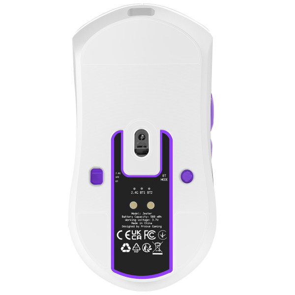  Бездротова ігрова миша Proove Gaming Jester 8K White (WMJS00022002)