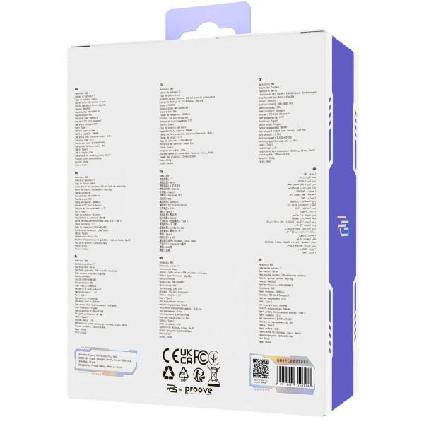  Беспроводная игровая мышь Proove Gaming Rate Pro with Charging Dock White (WMRPCD022002)
