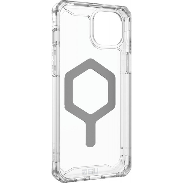  Чохол UAG для Apple Iphone 15 Plus Plyo Magsafe, Ice/Silver