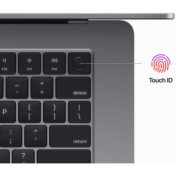  Ноутбук APPLE MacBook Air 153 M2 8/512GB 2023 Space Grey