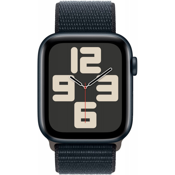  Смартчаси Apple Watch SE GPS 44mm Midnight Aluminium Case with Midnight Sport Loop