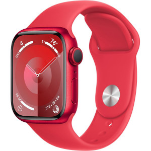  Смартгодинник Apple Watch Series 9 GPS 41mm RED Aluminium Case with RED Sport Band – M/L