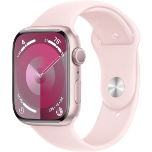  Смартгодинник Apple Watch Series 9 GPS 45mm Pink Aluminium Case with Light Pink Sport Band – S/M