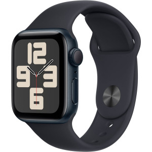  Смартчас Apple Watch SE GPS 40mm Midnight Aluminium Case with Midnight Sport Band – S/M