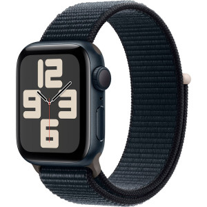  Смартчаси Apple Watch SE GPS 40mm Midnight Aluminium Case with Midnight Sport Loop