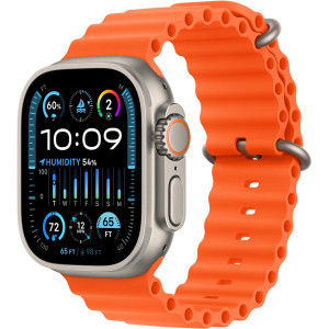  Смартчаси Apple Watch Ultra 2 GPS + Cellular, 49mm Titanium Case with Orange Ocean Band