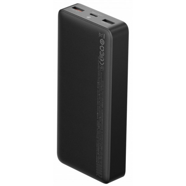  Зовнішній акумулятор Power Bank Baseus 20000mAh 25W Display Black (PPBD020301)
