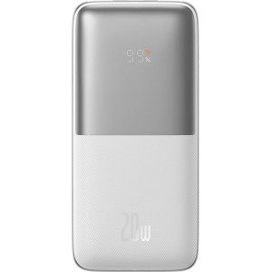  Зовнішній акумулятор Power Bank Baseus Bipow Pro 10000mAh 20W Display White (PPBD040102)