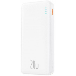  Внешний аккумулятор Power Bank Baseus Airpow Quick Charge 20000mAh 20W White (PPAP20K)