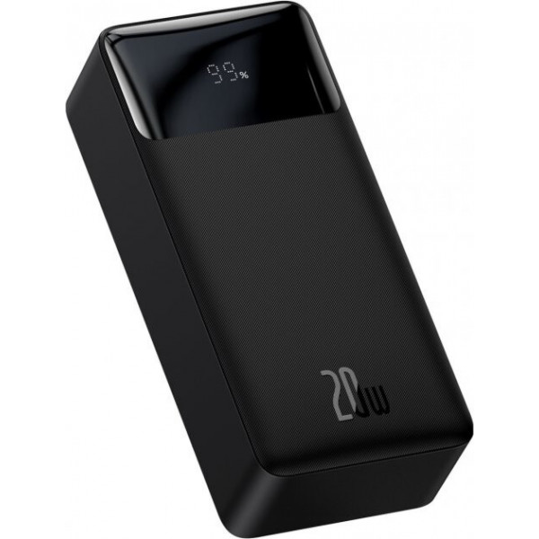  Зовнішній акумулятор Power Bank Baseus Bipow 30000mAh 20W Display Black (PPDML-N01)