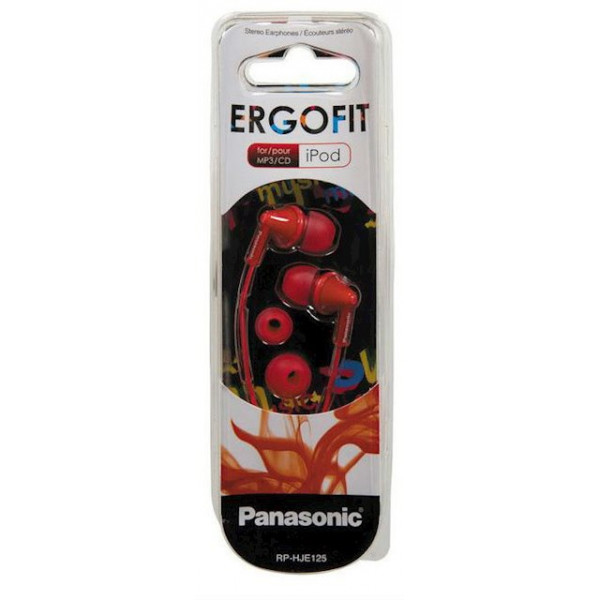  Навушники Panasonic RP-HJE125E-R Red