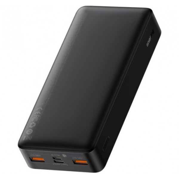  Зовнішній акумулятор Power Bank Baseus Bipow 20000mAh 20W Black (PPBD050501)