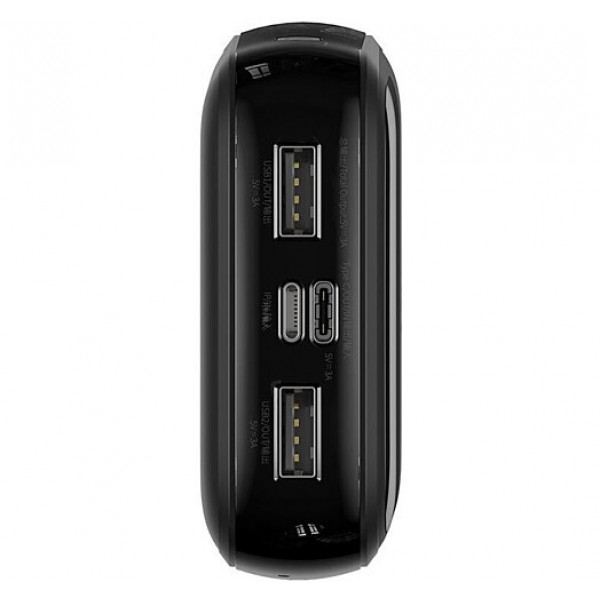  Зовнішній акумулятор Power Bank Baseus Bipow Qpow 20000mAh 15W Black (+Type-C) (PPQD-G01)