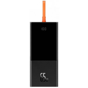  Зовнішній акумулятор Power Bank Baseus Elf 20000mAh 65W Display Black (PPJL000001)