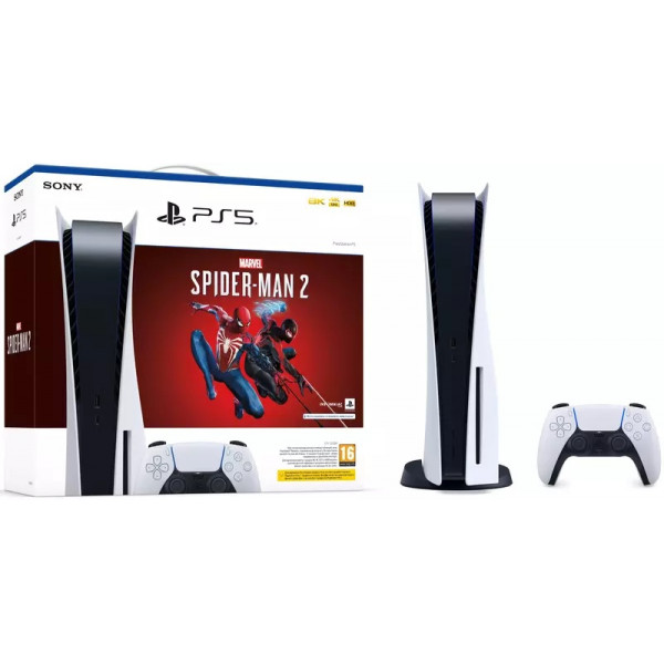 Ігрова приставка Sony PlayStation 5 (Marvels Spider-Man 2)