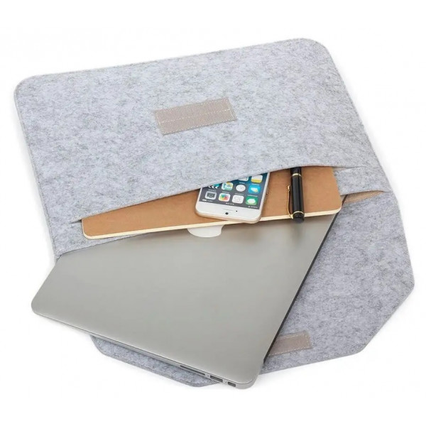  Чохол із повсті для MacBook Air/Pro 154 Silver